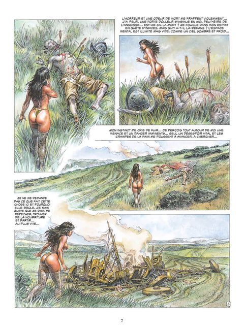 Aperçu de l'album Druuna tome 5 - Celle qui Vient du Vent