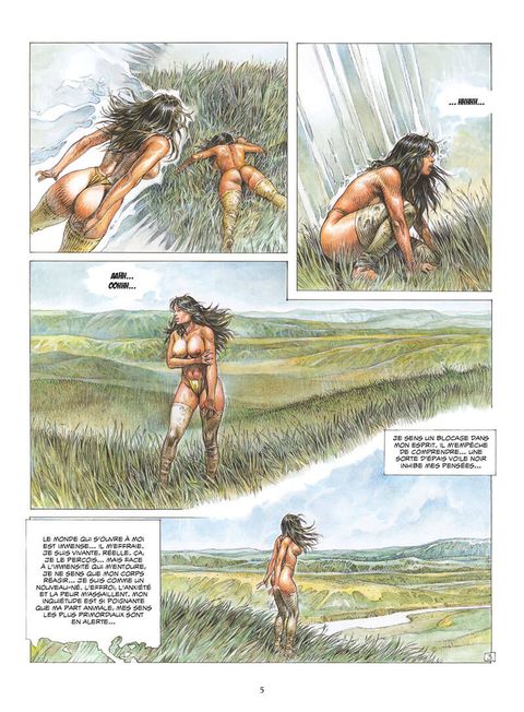 Aperçu de l'album Druuna tome 5 - Celle qui Vient du Vent