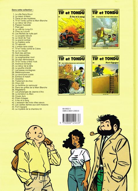 Aperçu de l'album Tif et Tondu tome 45 - Le mystère de la chambre 43