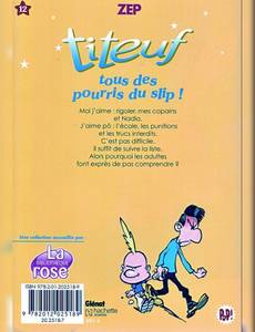 Aperçu 2 de l'album Titeuf (Bibliothèque Rose) tome 12 - Tous des pourris du slip !