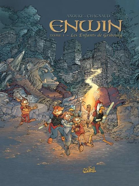 Couverture de l'album Les Enfants de Gribourg