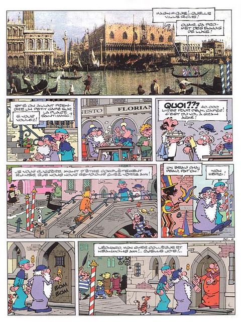 Aperçu de l'album Léonard tome 36 - Le génie se gondole