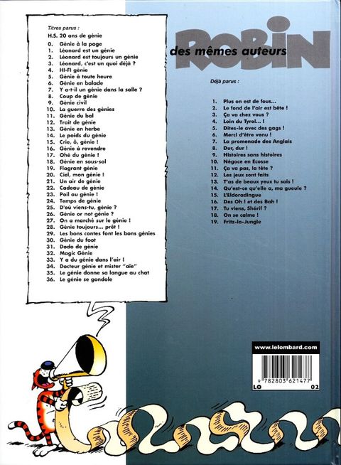 Aperçu de l'album Léonard tome 36 - Le génie se gondole