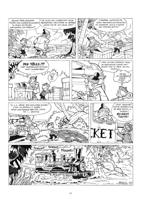 Aperçu de l'album Sam et Tibond les Naufrages du Désespoir