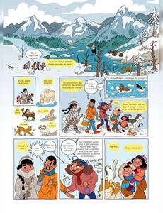 Aperçu 3 de l'album Amanda Sparks - Enquetes secretes pour la planete tome 2 - Mystère givré en Alaska