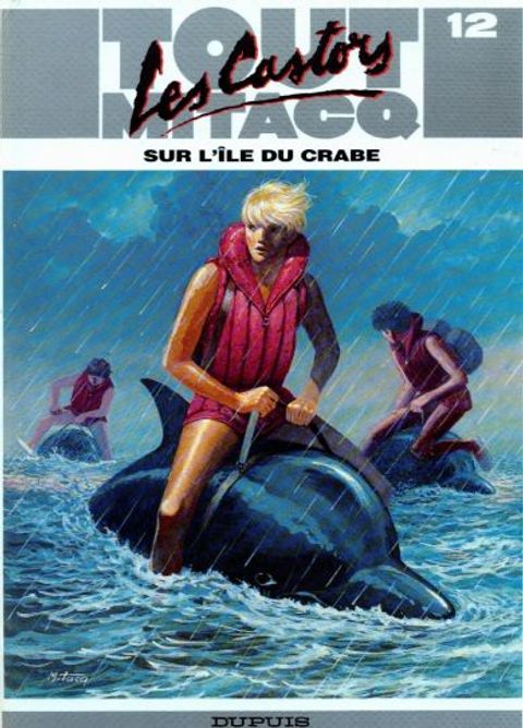Couverture de l'album Les Castors sur l'Ile au Crabe