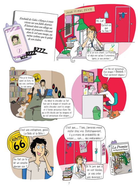 Aperçu de l'album Le Journal d'Aurélie Laflamme tome 2 - Le Monde à L’envers