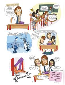 Aperçu 4 de l'album Le Journal d'Aurélie Laflamme tome 2 - Le Monde à L’envers