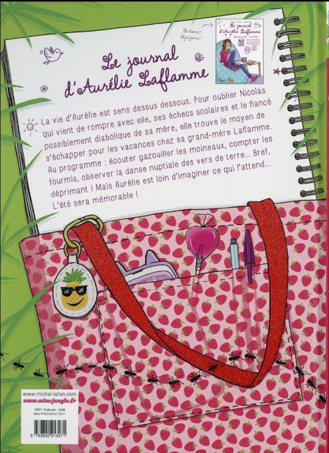 Aperçu de l'album Le Journal d'Aurélie Laflamme tome 2 - Le Monde à L’envers