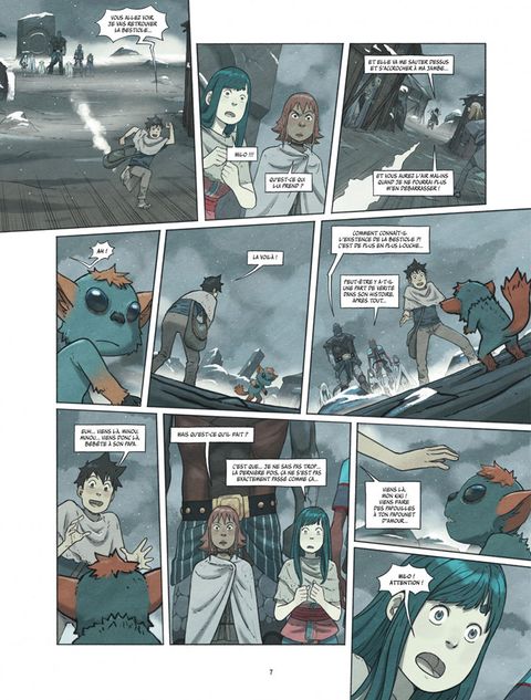 Aperçu de l'album Le Monde de Milo tome 8
