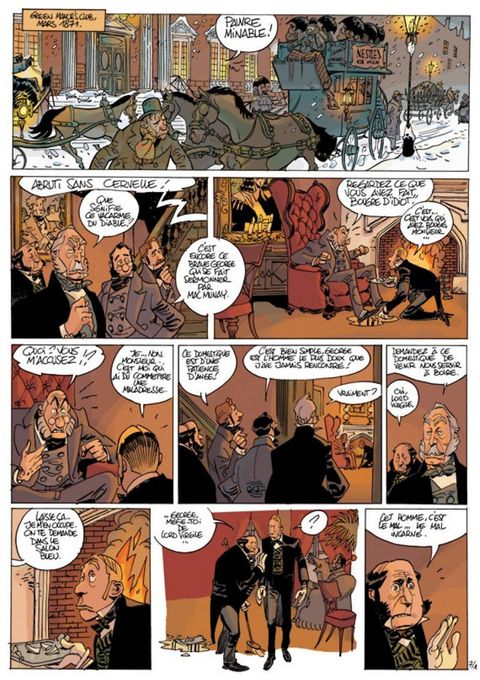 Aperçu de l'album Green Manor tome 2 - De l'Inconvenient d'Etre Mort