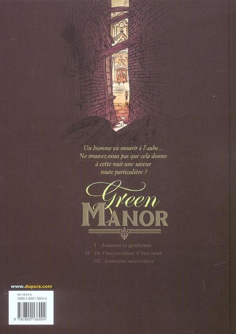 Aperçu de l'album Green Manor tome 2 - De l'Inconvenient d'Etre Mort