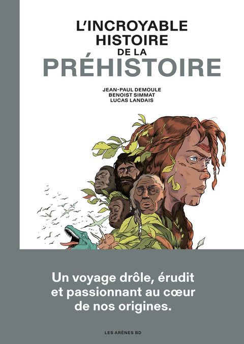 Couverture de l'album L'incroyable histoire de la préhistoire