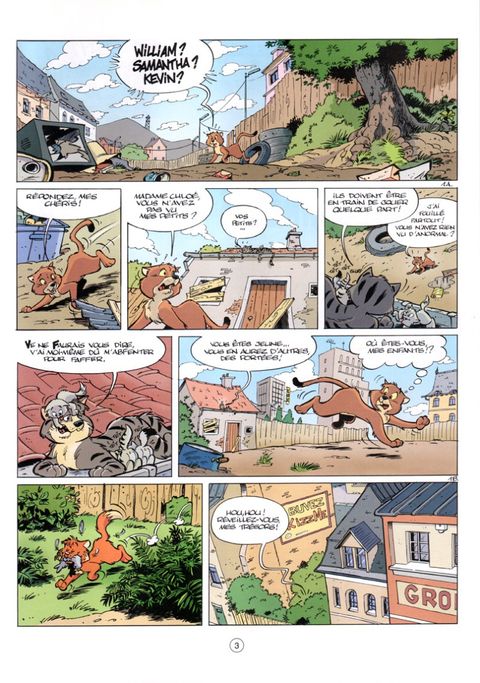 Aperçu de l'album Billy The Cat tome 10 - Les Machines A Ronronner