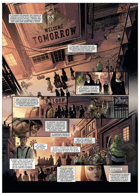 Aperçu de l'album West Fantasy tome 4 - L'Orc, le banquier & l'assassin