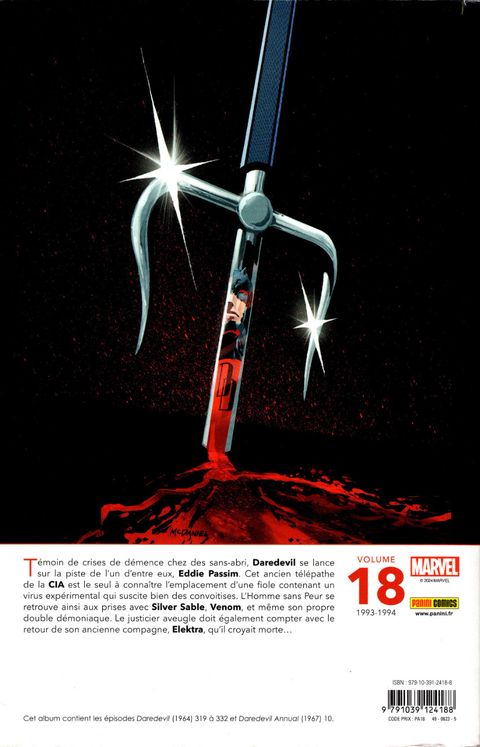 Aperçu de l'album Daredevil tome 18 - Déchéance
