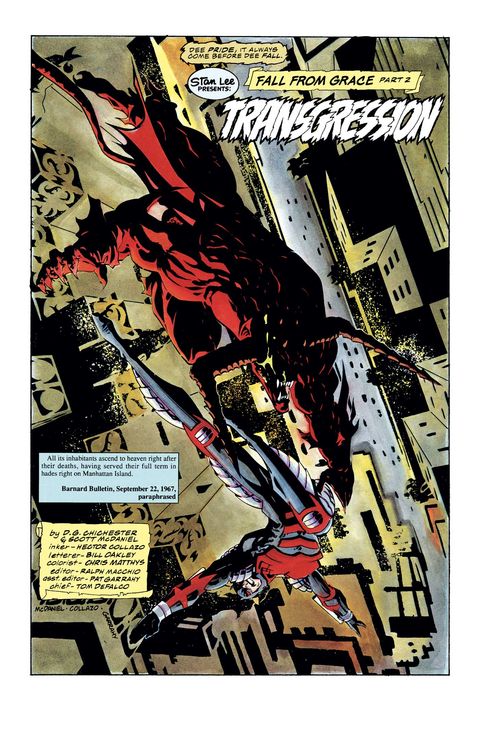 Aperçu de l'album Daredevil tome 18 - Déchéance