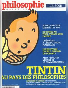 Couverture de l'album Tintin au pays des philosophes