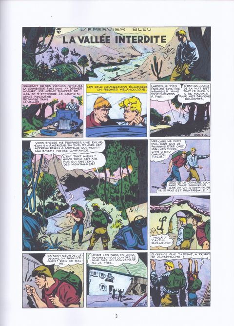 Aperçu de l'album L'Epervier Bleu tome 6 - La vallée interdite