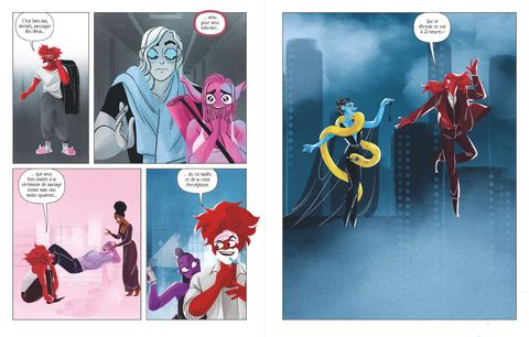 Aperçu de l'album Lore Olympus  tome 10