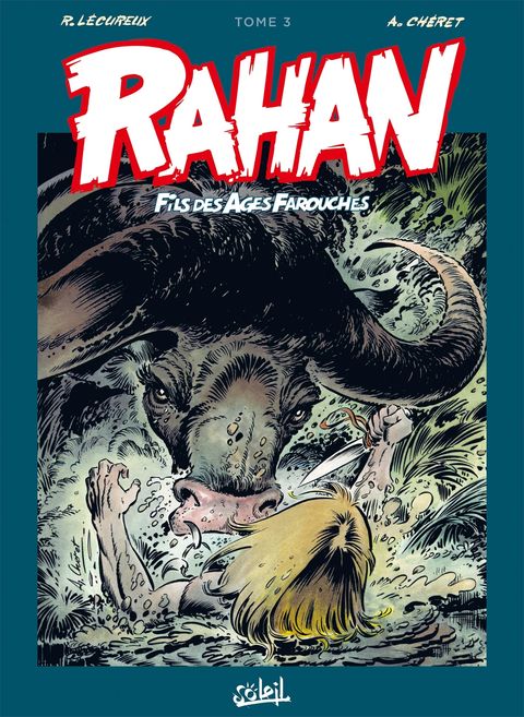 Couverture de l'album Rahan - Fils des âges farouches (nouvelle édition)