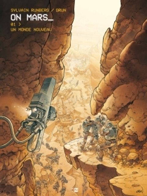 Couverture de l'album ON MARS_ tome 1 - Un Monde Nouveau