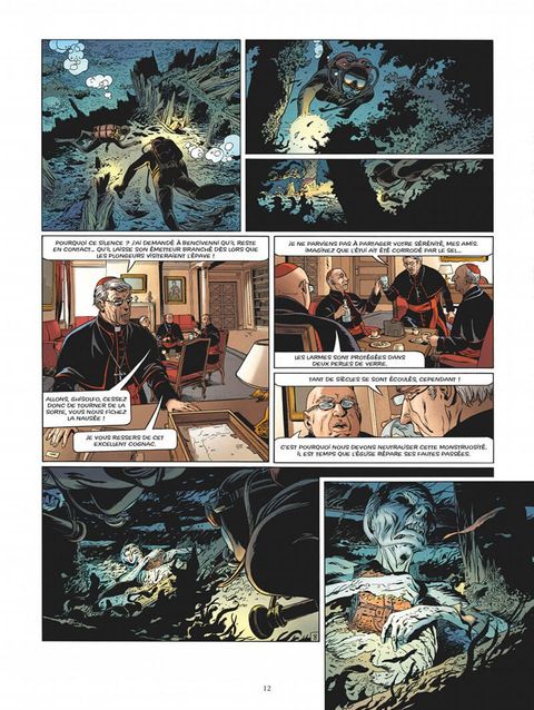 Aperçu de l'album Le triangle secret (Int. par cycle) tome 5 - Lacrima Christi (T1 à T6)