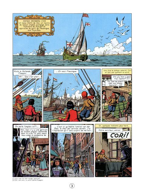 Aperçu de l'album Cori le Moussaillon tome 3 - L’invicible Armada 2 : Le Dragon des Mers
