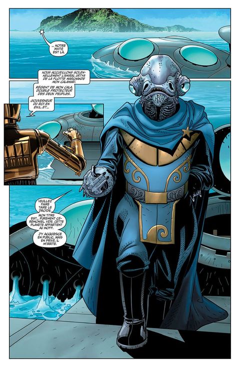Aperçu de l'album Star Wars (2015) tome 8 - Mutinerie sur Mon Cala
