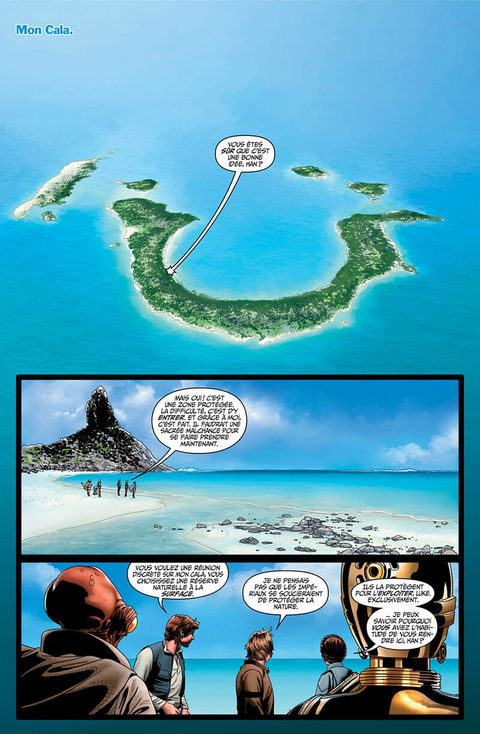 Aperçu de l'album Star Wars (2015) tome 8 - Mutinerie sur Mon Cala