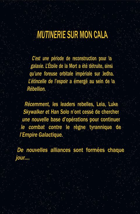 Aperçu de l'album Star Wars (2015) tome 8 - Mutinerie sur Mon Cala