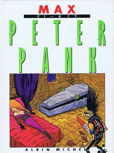 Couverture de l'album ci-gît peter pank
