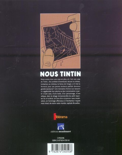 Aperçu de l'album Tintin (Autour de la BD) tome 2004 - Nous Tintin (Télérama)