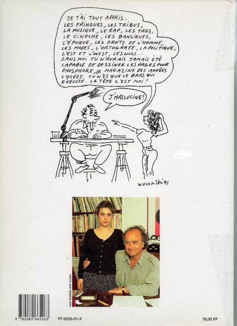 Aperçu de l'album Wolinski (One-Shot) tome 1991 - J'hallucine