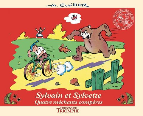 Couverture de l'album Sylvain et Sylvette 16 - Quatre méchants compères