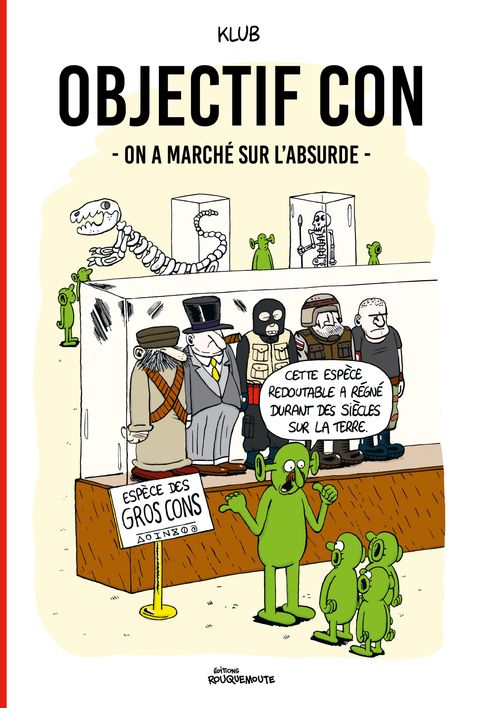 Couverture de l'album On a marché sur l'absurde