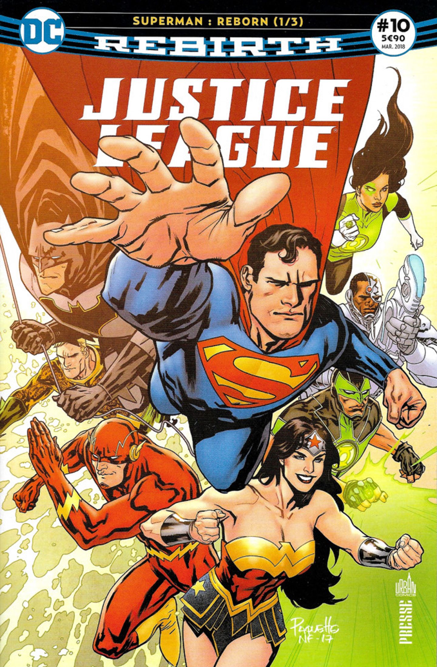 Justice League Rebirth - Urban Comics Presse tome 10 - Bubble BD ...