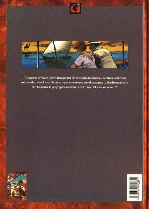 Aperçu de l'album Voyages en Amertume tome 2 - Quand le Nil deviendra rouge