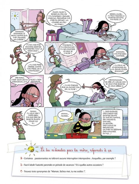 Aperçu de l'album Ma Vie d'Ado tome 1 - Cahier de Travaux pas Pratiques