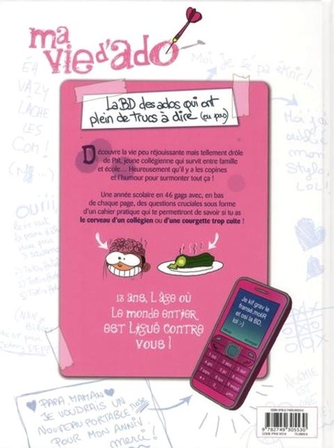 Aperçu de l'album Ma Vie d'Ado tome 1 - Cahier de Travaux pas Pratiques