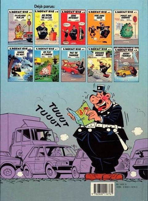 Aperçu de l'album L'agent 212 tome 11 - Sifflez dans le ballon !