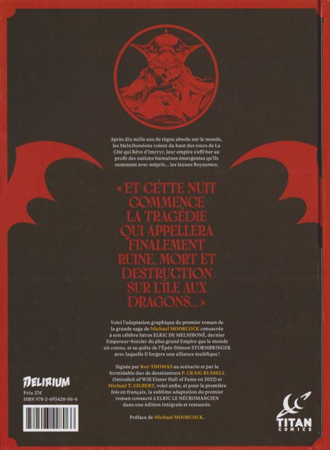 Aperçu de l'album Elric de Melnibone tome 1