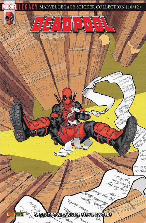 Couverture de l'album Marvel Legacy - Deadpool