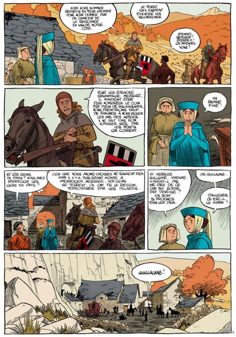 Aperçu de l'album Messire Guillaume tome 1 - Les Contrées Lointaines