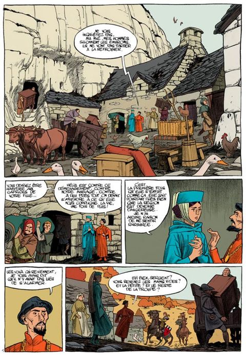 Aperçu de l'album Messire Guillaume tome 1 - Les Contrées Lointaines
