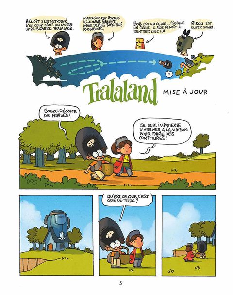 Aperçu de l'album Tralaland tome 4 - Étrangement Ordinaire