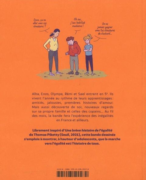 Aperçu de l'album Jeux de classes - Librement inspiré d'Une brève histoire de l'égalité de Thomas Piketty