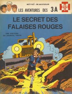 Couverture de l'album Le Secret des Falaises Rouges