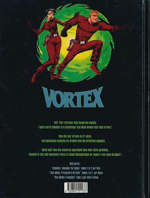 Aperçu de l'album Vortex tome 5 - Tess Wood & Campbell 5