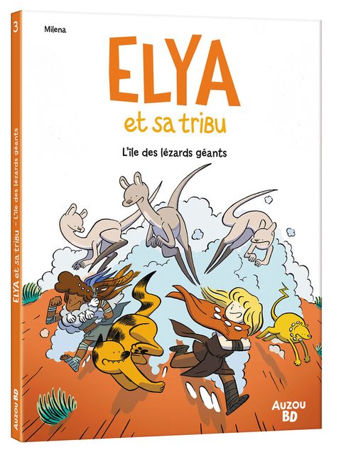 Couverture de l'album L'île des lézards géants